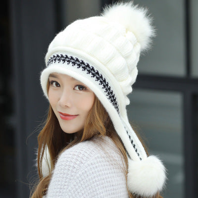 Earmuffs knitted woolcap