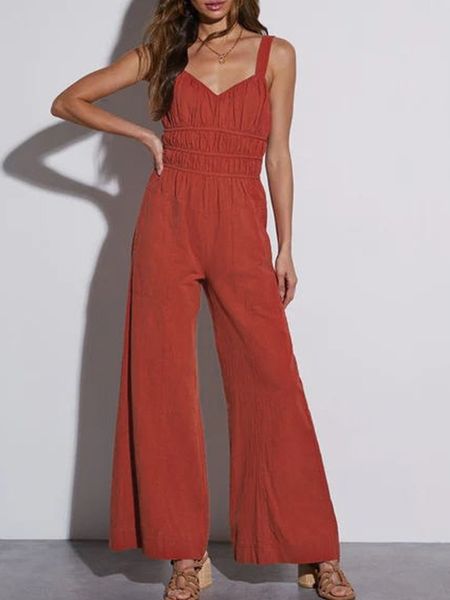 Solid Color Fashionable Jumpsuit HEHEQZ9R3H