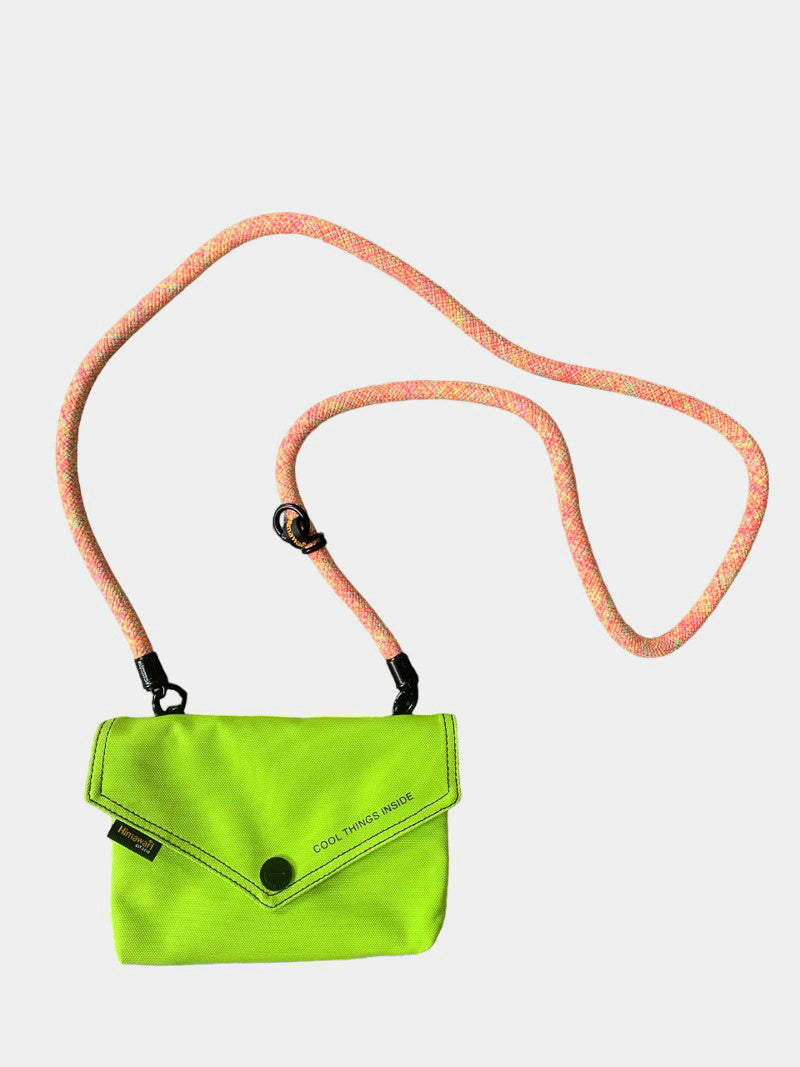 Himawari Solid Color Envelope Shape Crossbody Bag with Removable Strap